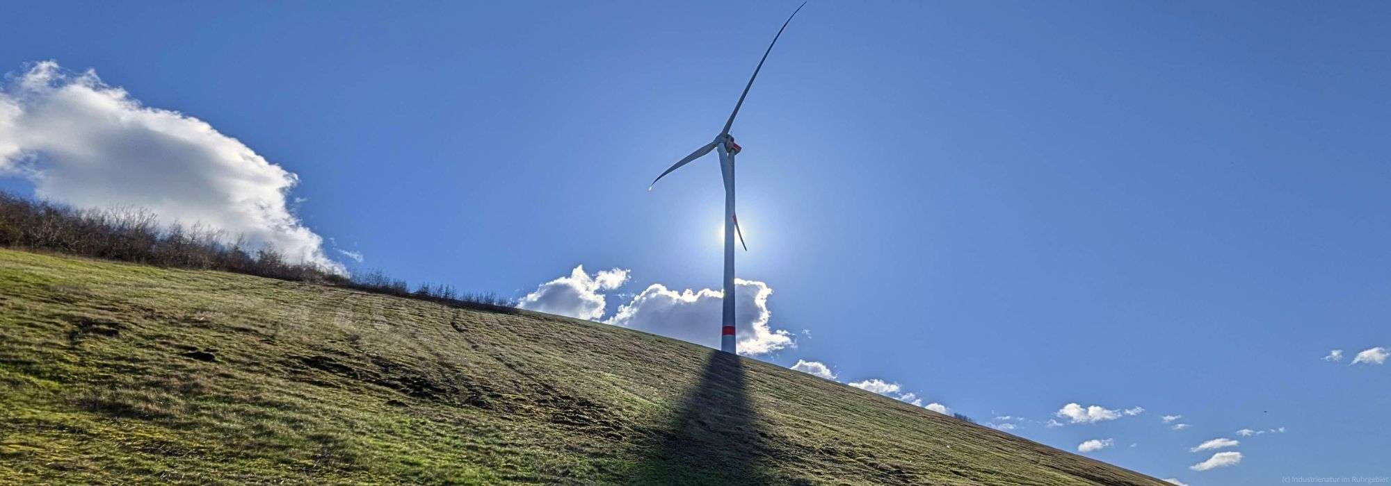 Die Mottbruchhalde am 26.02.2023