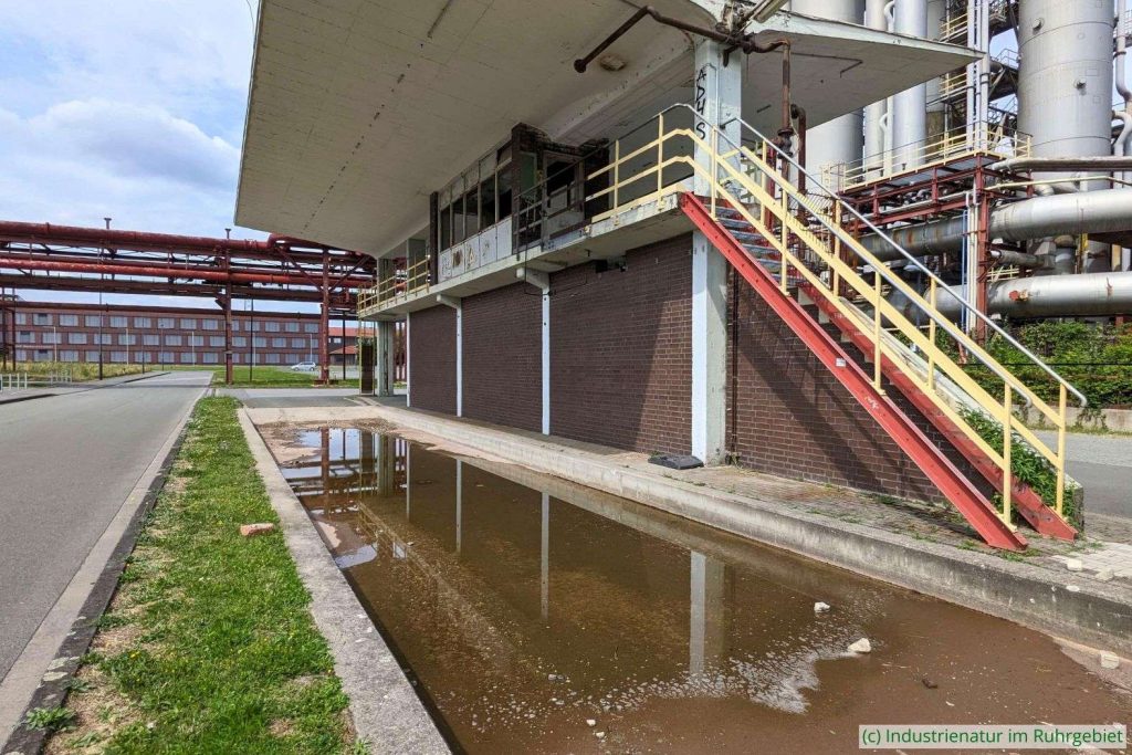 Beispiel 3: Betonbecken an der Kokerei auf dem Gelände des UNESCO-Welterbes Zollverein, 22.07.2023