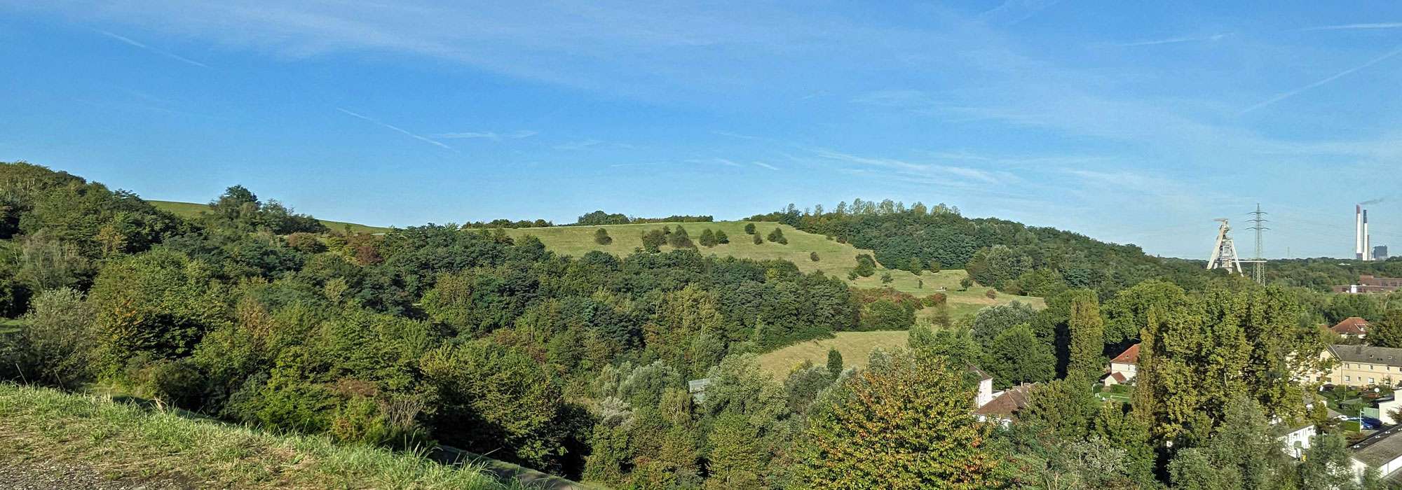 Die Rungenberghalde ist eine brennende Halde, 24.09.2023