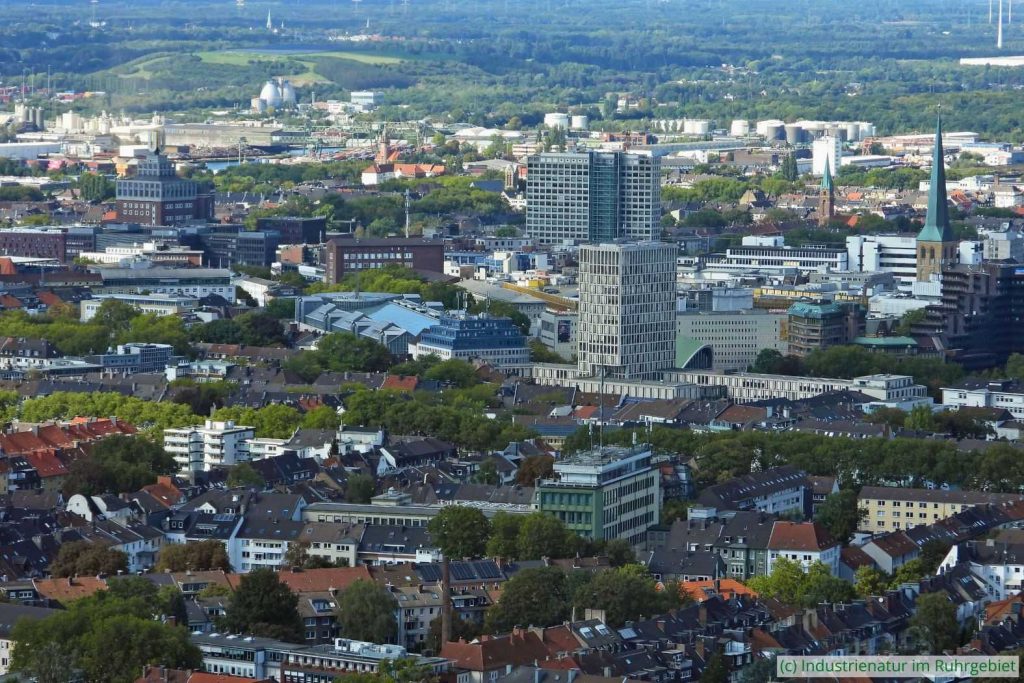 Blick auf die Dortmunder Innenstadt, 22.09.2022