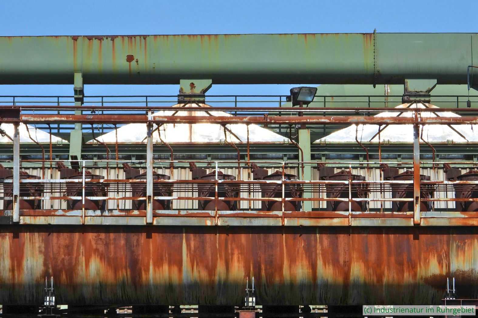 Detail der Kokerei Zollverein, 26.04.2020