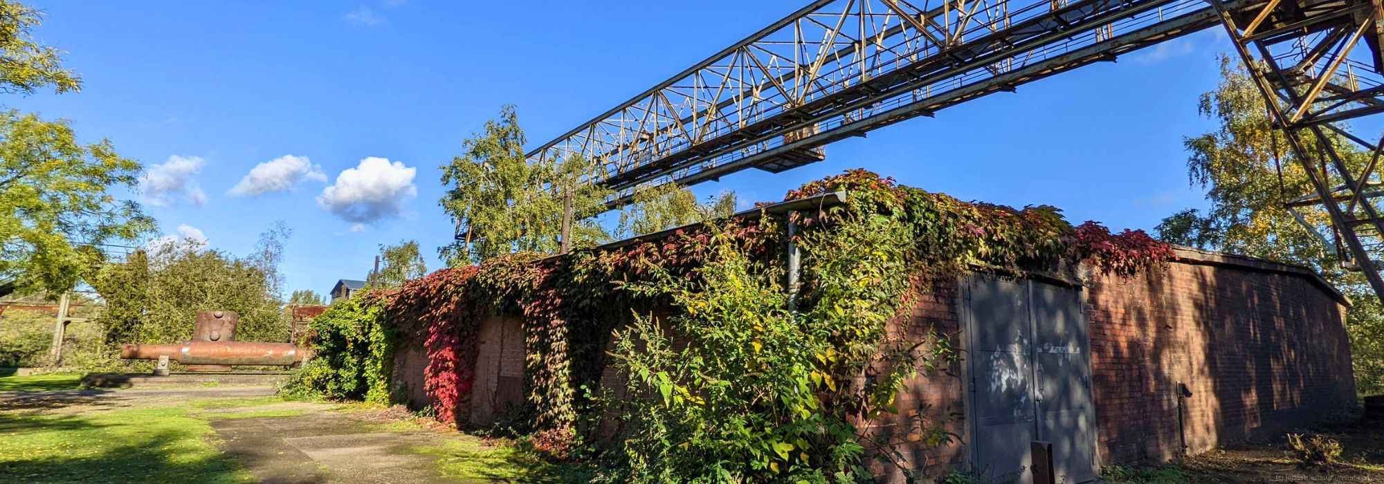 Im Landschaftspark Duisburg-Nord, 16.10.2022