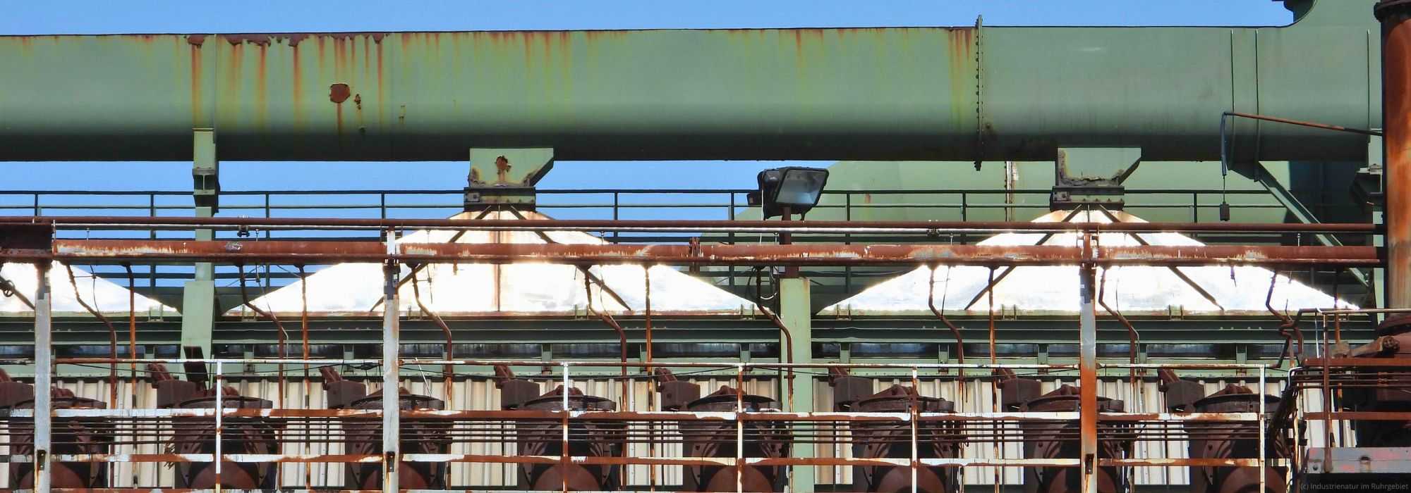 Detail der Kokerei Zollverein, 26.04.2020