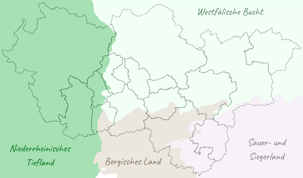 Naturräume des Ruhrgebiets